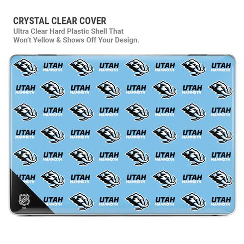 NHL Utah Mammoth Logo Pattern MacBook Air 15in (2023-2025) Case plus Skin